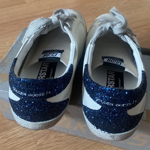Golden Goose Super Star Glitter Sneakers, size EU 42, with box, worn once - Picture 2 of 9